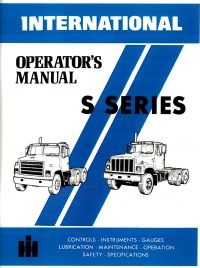 Shop 1978-90 S Series Operation Manuals Now